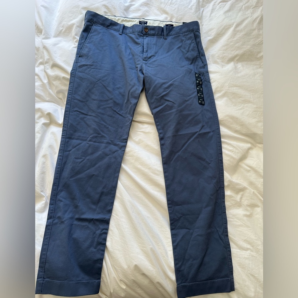 J. Crew Blue Chinos Straight Leg Pants